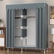 Strong Steel Frame Full Rental Room Modern Wardrobe Simple Wardrobe Easy Assembly Household Use Bedr