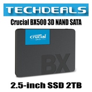 Crucial BX500 3D NAND SATA 2.5-inch SSD 2TB