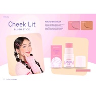 *SINAR* Emina Cheeklit Blush Stick - Blush On - Blush On Stick | Pink - Peach