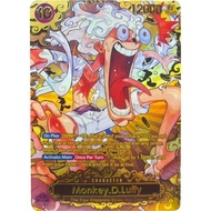 ONE PIECE Collection Cards OP0-119 Monkey D. Luffy EN DIY High Quality Self Made Game Anime Cards To