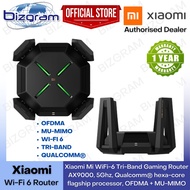 Xiaomi Mi WiFi-6 Tri-Band Gaming Router AX9000, 5Ghz, Qualcomm® hexa-core flagship processor, OFDMA 