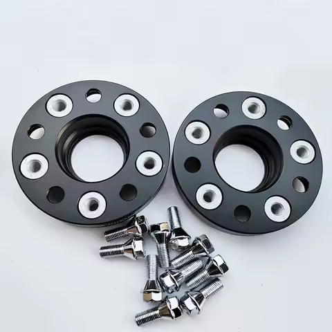 2PC 25MM 1inches THICK 6061-T6 Aluminum 5X112 66.6MM C.B WHEEL SPACER FOR BMW X5 G05 X7 G07 2018+ & 