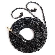 KBEAR Earphones IEM Cable ST12 2Pin in Ear Monitor Replacement Earbuds Earphone Cable 8 Core 4N OFC 