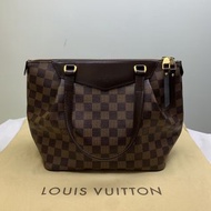 LV Westminster PM Tote Bag（  Damier Ebene Westminster PM ）手袋 包包 /  棋盤格餃子托特包
