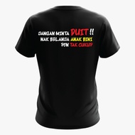 PREMIUM MICROFIBER SUAMI ORANG  ISTERI GARANG  SUDAH BERISTERI JANGAN DIGANGGU (BAJU LELAKI)S-5XL