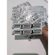 Abs STICKER Embossed STICKER