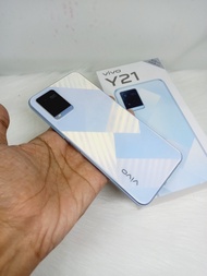 vivo y21 hp handphone second seken bekas lengkap murah original