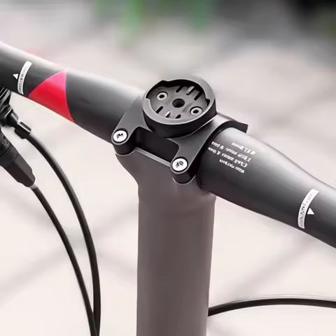 TWTOPSE Bike Computer Mount For Brompton T Line Folding Bicycle Handlebar Clamp Fit Garmin Wahoo Pho