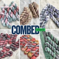 KATUN Combed Cotton Yarn Combed Cotton Yarn Cotton Yarn/ OMBRE Hand Dyed Combed Yarn/ Soft Cotton Ya