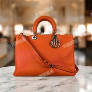 莉亞精品♡Dior Diorissimo 托特 橘 九新美包