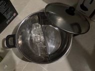 打邊爐鍋 火鍋 邊爐+送4隻杯