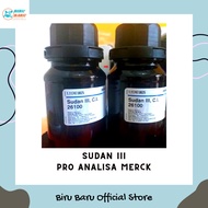 SUDAN III ( C22H16N4O ) PRO ANALISA 2 GRAM MERCK BEST SELLER