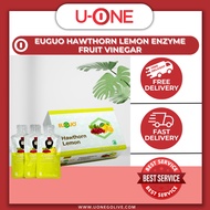 U-ONE | EuGuo | Hawthorn Lemon Enzyme Fruit Vinegar | 25ml x 20pck | Ready Stock | Fast Delivery