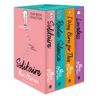 (100% Original) Alice Oseman Four-Book Collection Box Set (Solitaire, Radio Silence, I Was Born For 