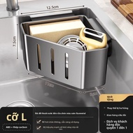 youqin | Bàn Chải Rửa Bát Treo Tường Có Bộ Lọc Nước và Kệ Đựng Khăn