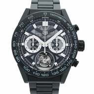 TAG Heuer 豪雅卡萊拉系列陀飛輪腕錶 CAR5A90 鏤空錶盤男士腕錶
