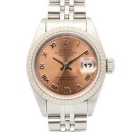 18K白金 不鏽鋼 香檳金錶面 Lady-Datejust 腕錶 69174【ROLEX 勞力士】 69174