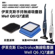 台灣現貨副廠 Electrolux 伊萊克斯 Well Q6 Q7 HEPA 濾網 海綿 濾棉 配件 吸塵器 WQ61