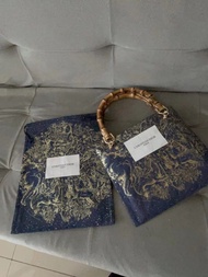 VVIP限量🔥正貨✅ christian dior CD gift bag 迪奧禮品索繩袋、收納包✨新款星空紋，改裝布袋家手柄、手拿包，手機袋，又靚又特別💕送禮自用，老婆女朋友閨蜜禮物，best gi