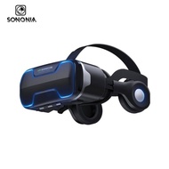 [SONONIA] Phone VR Headset Comfortable Fit Mobile Phone Vr Viewer Lightweight Design Electronics Acc