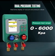 DUOYI-DY523 0-6000kpa เครื ่ องวัดความดันเครื ่ องทําความเย ็ น Digital Manifold Gauge Meter สําหรับ