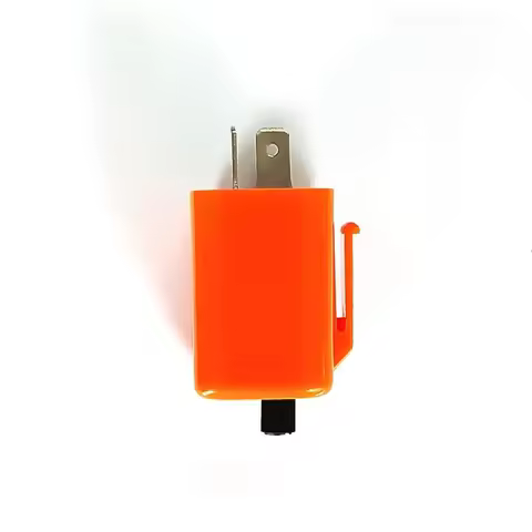 1 Pcs Adjustable Motorcycle Flasher Relay 12V LED Turn Signal Indicator 50-200 BPM For 2 Pin Motorcy