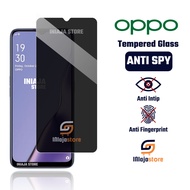 LAYAR Tempered Glass Anti Spy Oppo A5 (2020) A9 (2020) K1 K3 K5 K7 5G K7x K9 K9 Pro K10 Screen Prote