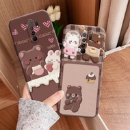 [1533] REDMI 9 Case Procamera Fhasion BEAR BROWN (other types via chat)