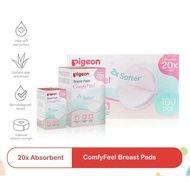 PIGEON BREAST PAD COMFY FEEL [ 12 | 60 | 100 ] PCS