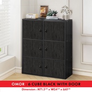 KENZZO *New Arrive* Omar 2/3/4 Tier Bookshelf /DIY Utility Shelf/Rak Buku/wood shelf/multipurpose ca