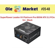 Superflower Leadex VII Platinum Pro 850W ATX 3.1 PCIe 5.1 - Black