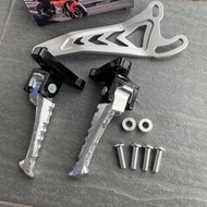 RSX150 RS150R RSX RS FOOTREST BRACKET SET RS150 / RSX150 Pemijak kaki DYNOPRO SKRU EXHAUST BRACKET S
