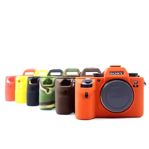 Soft A7III Silicone Case Camera Protect Bag for Sony A7 III A7RIII A7III A7M3 A7R3 A9 Camera Protect
