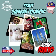 PRINT 20PCS GAMBAR POLAROID/CETAK GAMBAR/CUCI GAMBAR