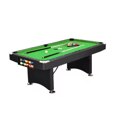 Affordable 7/8/9ft American Foldable Pool Table with Folding Legs for Commercial Use