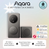 Aqara G410 Smart Doorbell & Hub 2K Video Matter/Zigbee Presence Detection Local/RF Storage Homekit