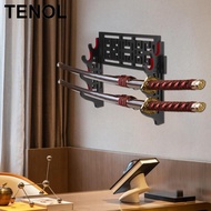 [TENOL] 4 Tier Display Stand for Swords, Holder Base for Samurai Sword Collection