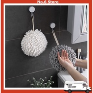 Muji Microfiber Hand Towel Kitchen Hanging Towel Ball