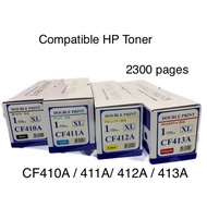 Compatible HP Color LaserJet Pro Toner Catridge 410A CF410A Black CF411A Cyan CF412A Yellow CF413A M