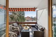 Central studio in Villars sur Ollon, Emeraude, for 3 only 100m to Bretaye ski train