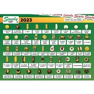 TERLARIS Sandy Cookies Reguler Toples Besar (Logo Hijau) TERBAIK
