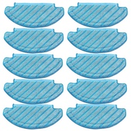 10Pcs Mop Cloths Cleaning Pads for Ecovacs Deebot Ozmo T8 AIVI T8 Max N8 Pro Plus/ N8 Pro Vacuum Cleaner Accessories