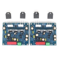 2 ชิ้น MX50 SE SANKEN 2SC3264 A1295 100W×2 บอร์ดแอมพลิฟายเออร์เสียงแบบสองช่องสัญญาณ HiFi สเตอริโอแอม