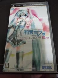網路小站-特價出清-psp遊戲光碟 初音實 project diva2