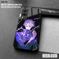 Softcase For Vivo Y51 2020 4G Latest Vivo Y51A/ JUJUTSU Fashion For Men and Women - Softcase Glass H