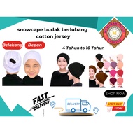 SNOWCAP ANAK TUDUNG BUDAK SCARF INNER PEREMPUAN KANAK SKAF SEKOLAH  PRIMIUM QUALITY
