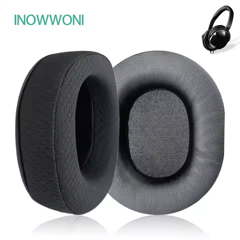 INOWWONI Replacement Earpads For Creative AURVANA LIVE! SE Headphones Ear Cushion Pads Cover Earmuff