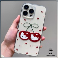 Transparent Shipped From Thailand Katie And Cherry for iPhone Case 17 11 12 13 14 15 16 PLUS PRO MAX