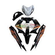 COVERSET 135 LC V1 SPARK RR HITAM OREN