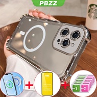 【4 in 1】With Tempered Glass Case for iphone 14 pro max iphone 14 plus iphone 14 15 Pro MAX phone cas